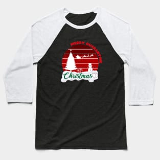 Quarantine Christmas Baseball T-Shirt